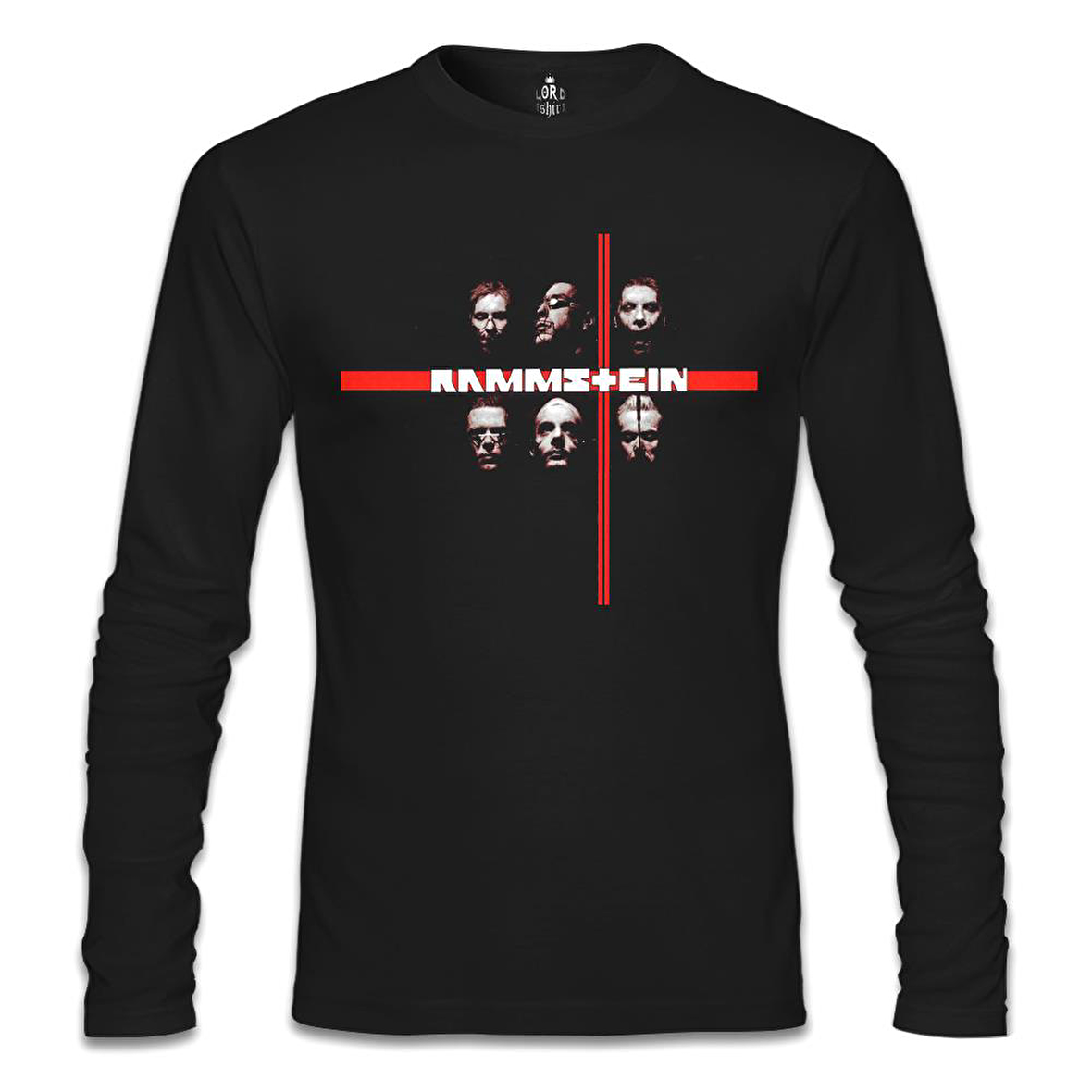 Rammstein Siyah Erkek Sweatshirt