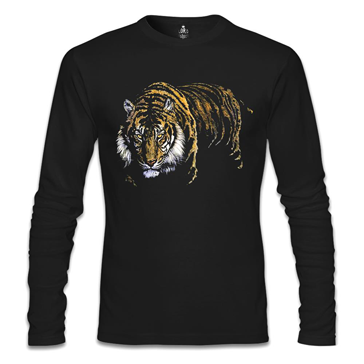 Kaplan Siyah Erkek Sweatshirt