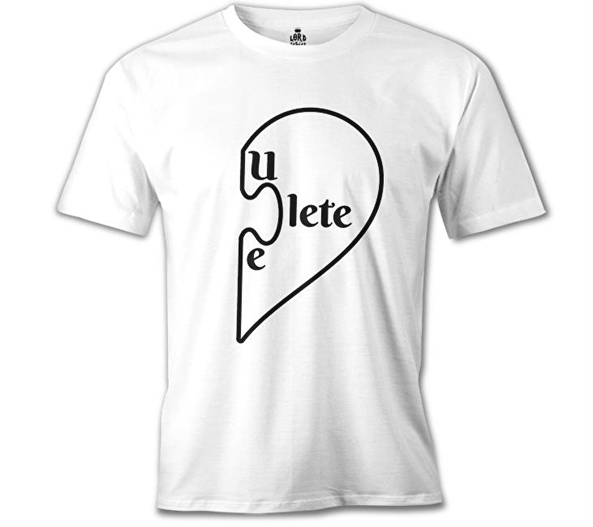 You Complete - Lete Beyaz Erkek Tshirt