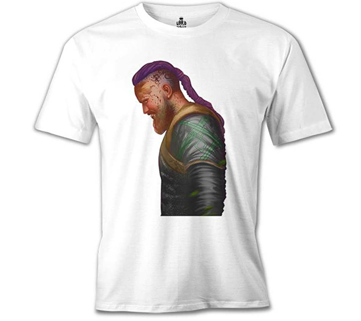 Vikings - Ragnar III Beyaz Erkek Tshirt