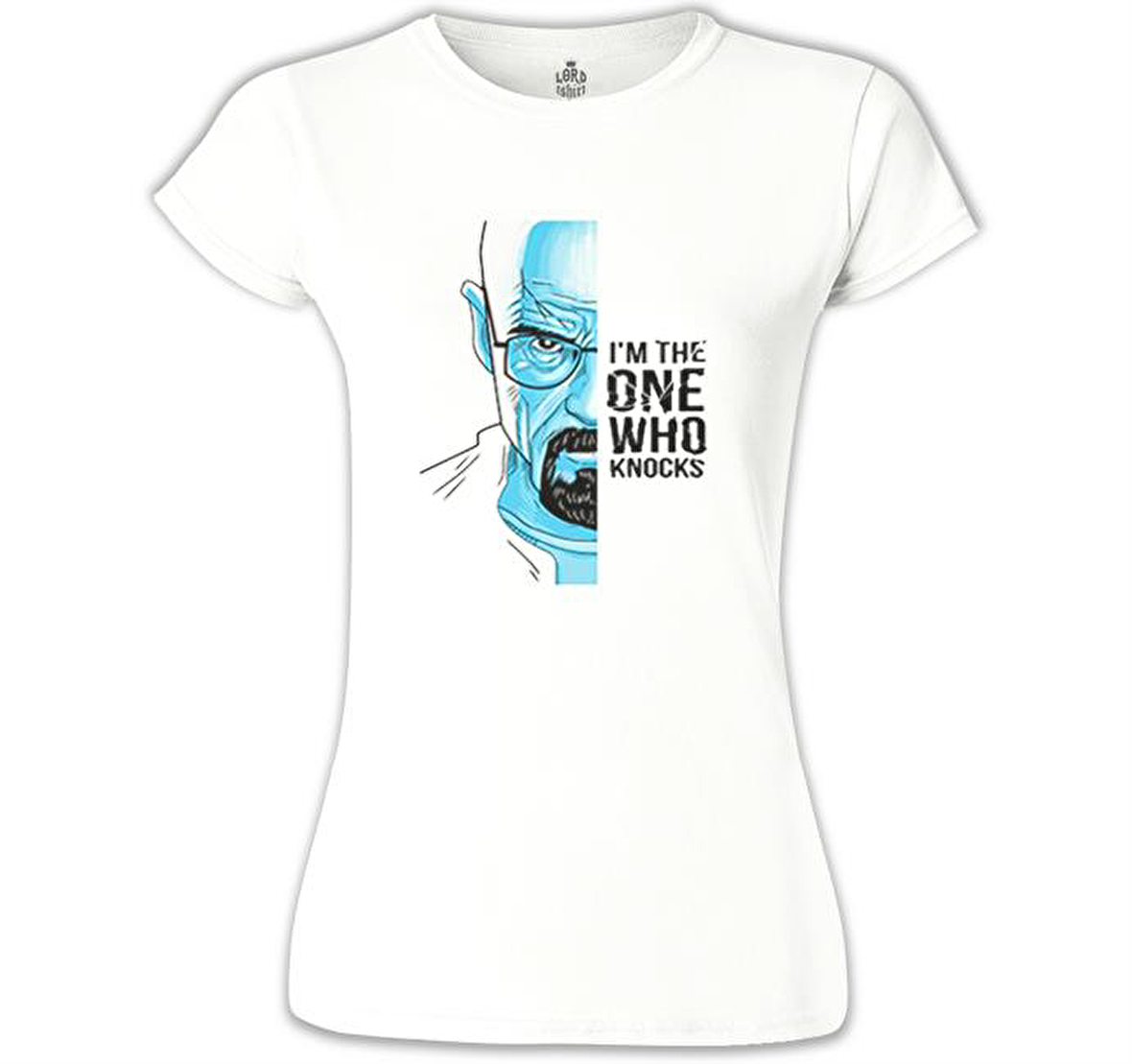 Breaking Bad - I am The One Beyaz Kadın Tshirt
