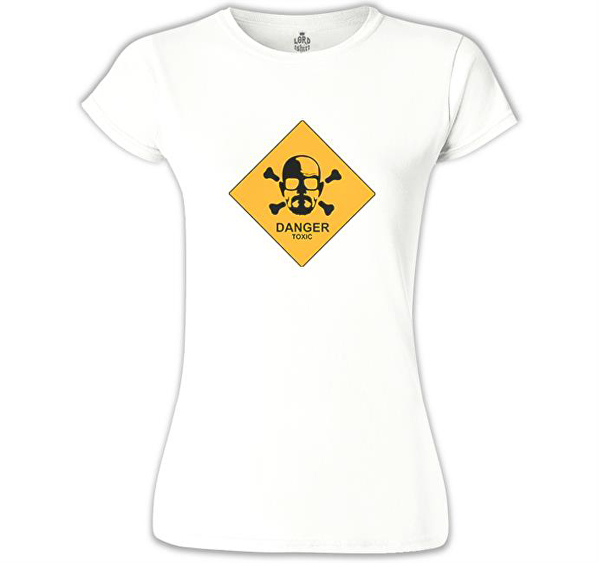 Breaking Bad - Toxic Beyaz Bayan Tshirt