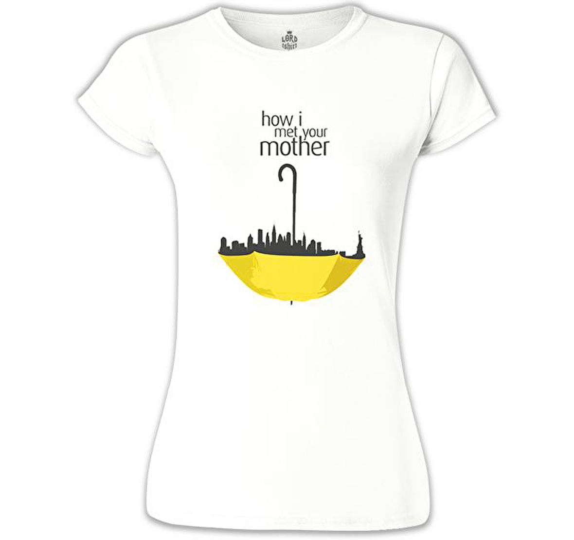 How i Met Your Mother - City Beyaz Bayan Tshirt