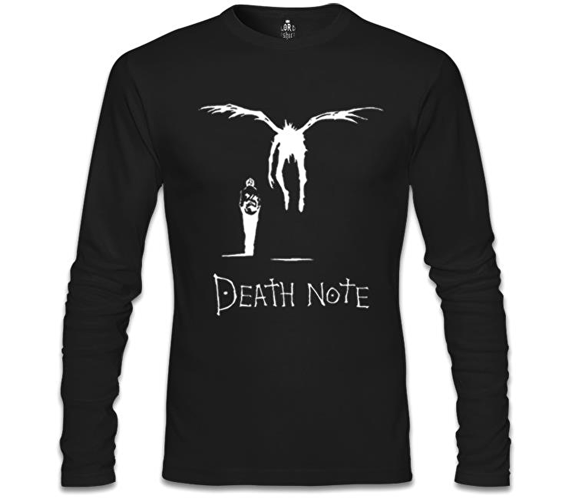 Death Note - Path Siyah Erkek Sweatshirt