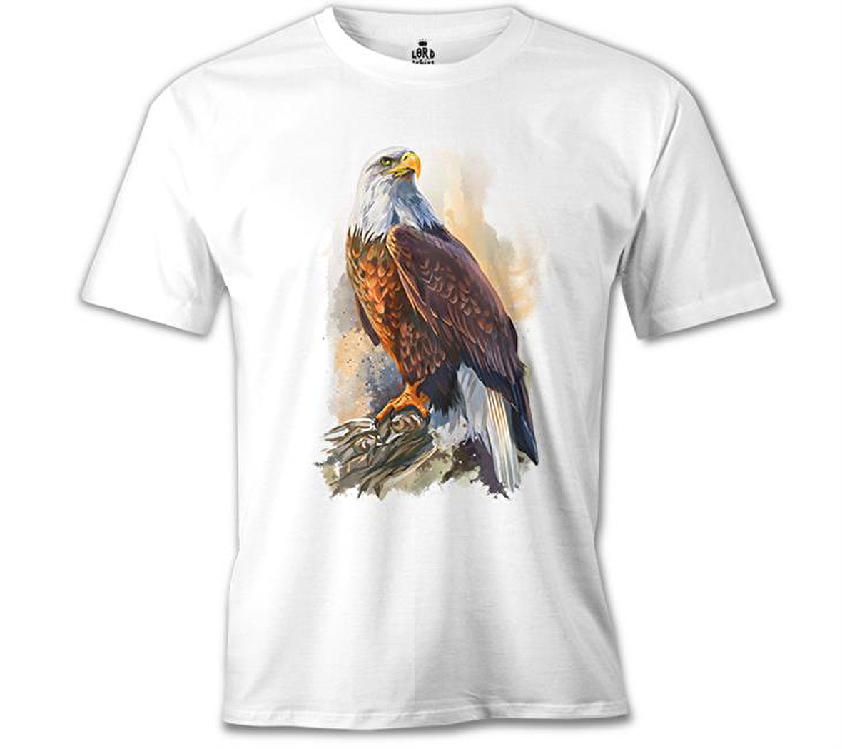 Kartal - Landing Beyaz Erkek Tshirt