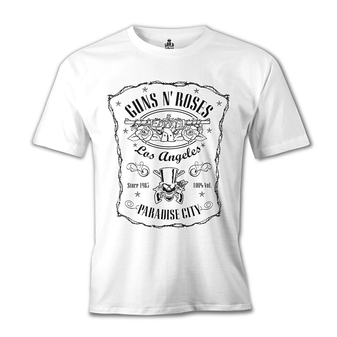 Guns N'Roses - Paradise City Beyaz Erkek Tshirt