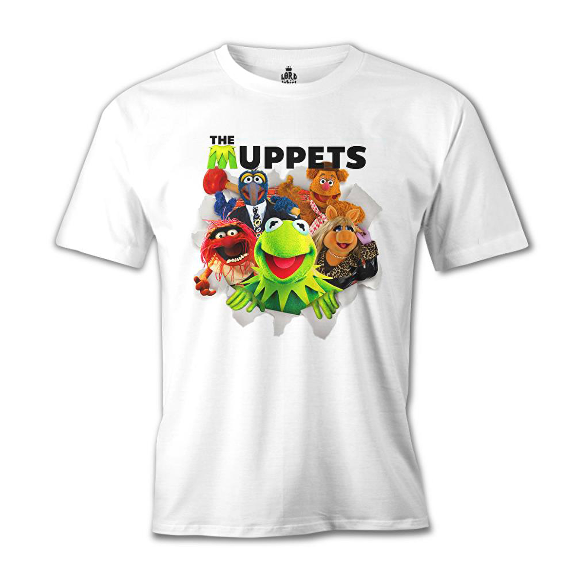 The Muppets Beyaz Erkek Tshirt