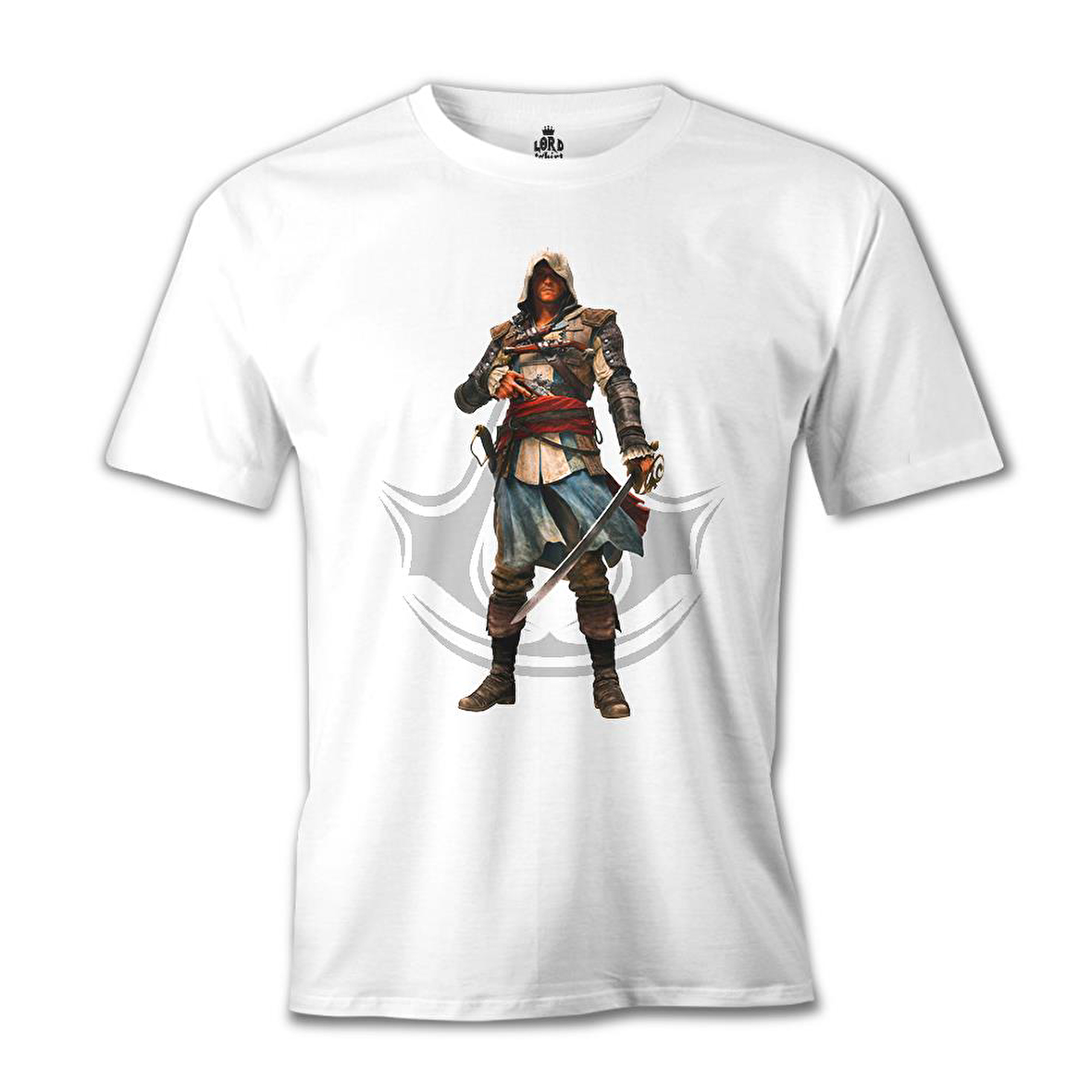 Assassin's Creed IV - Black Flag Beyaz Erkek Tshirt