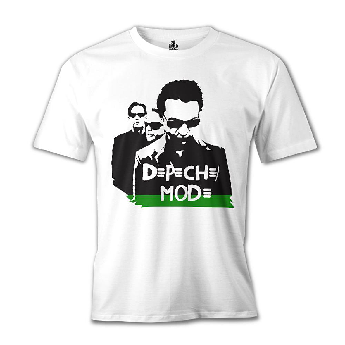 Depeche Mode Beyaz Erkek Tshirt