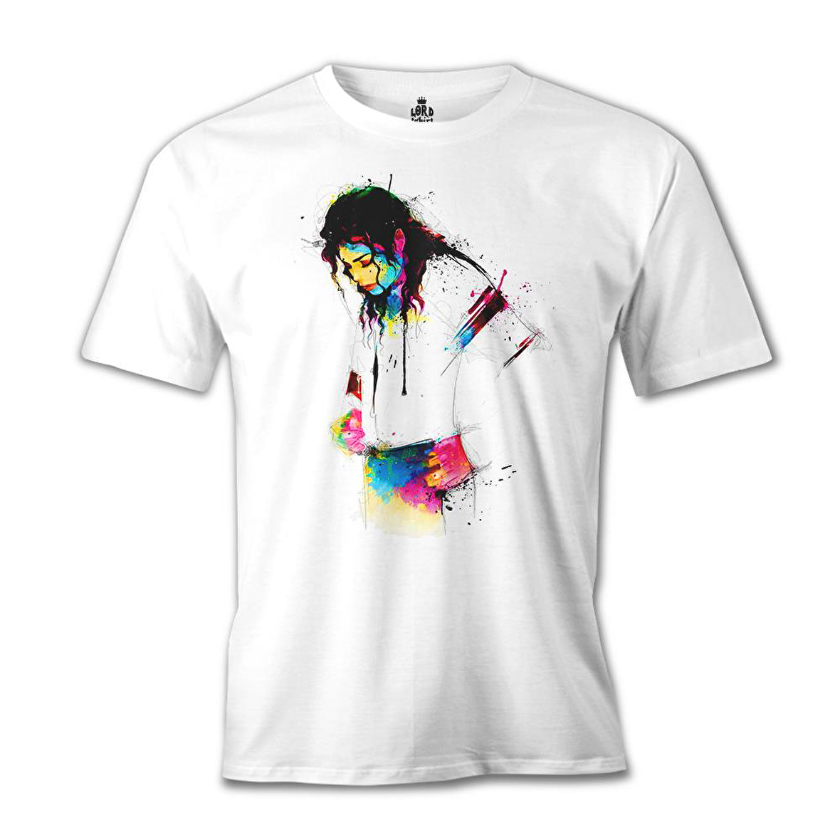 Michael Jackson Beyaz Erkek Tshirt