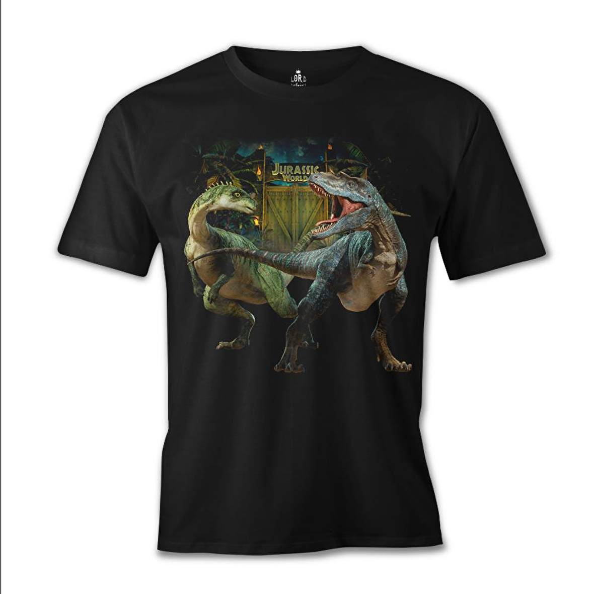 Jurassic World II Siyah Erkek Tshirt