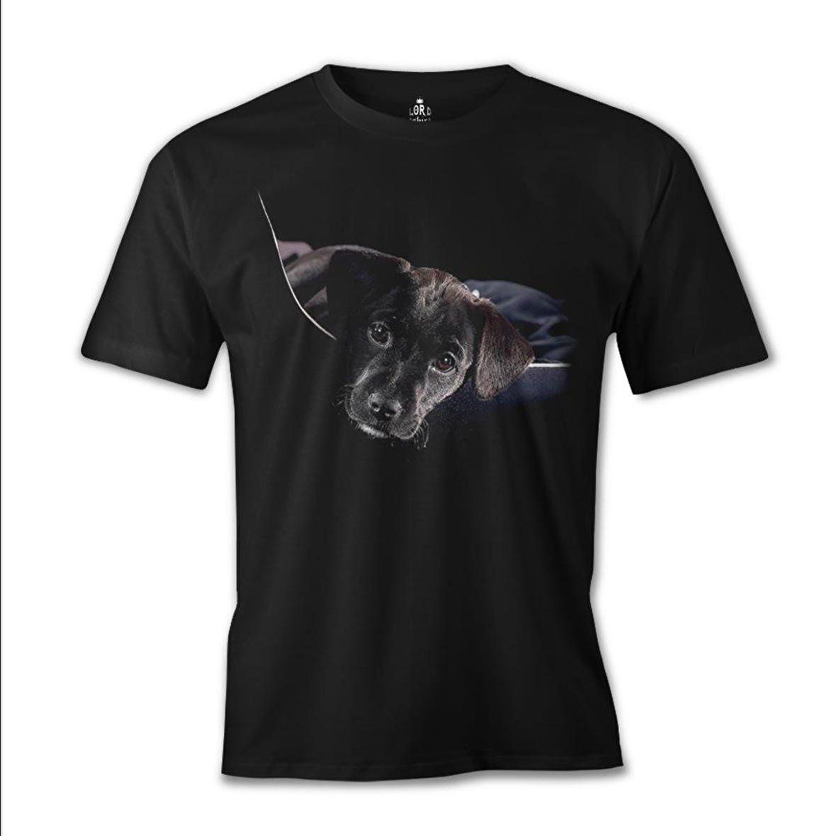 Puppy Siyah Erkek Tshirt