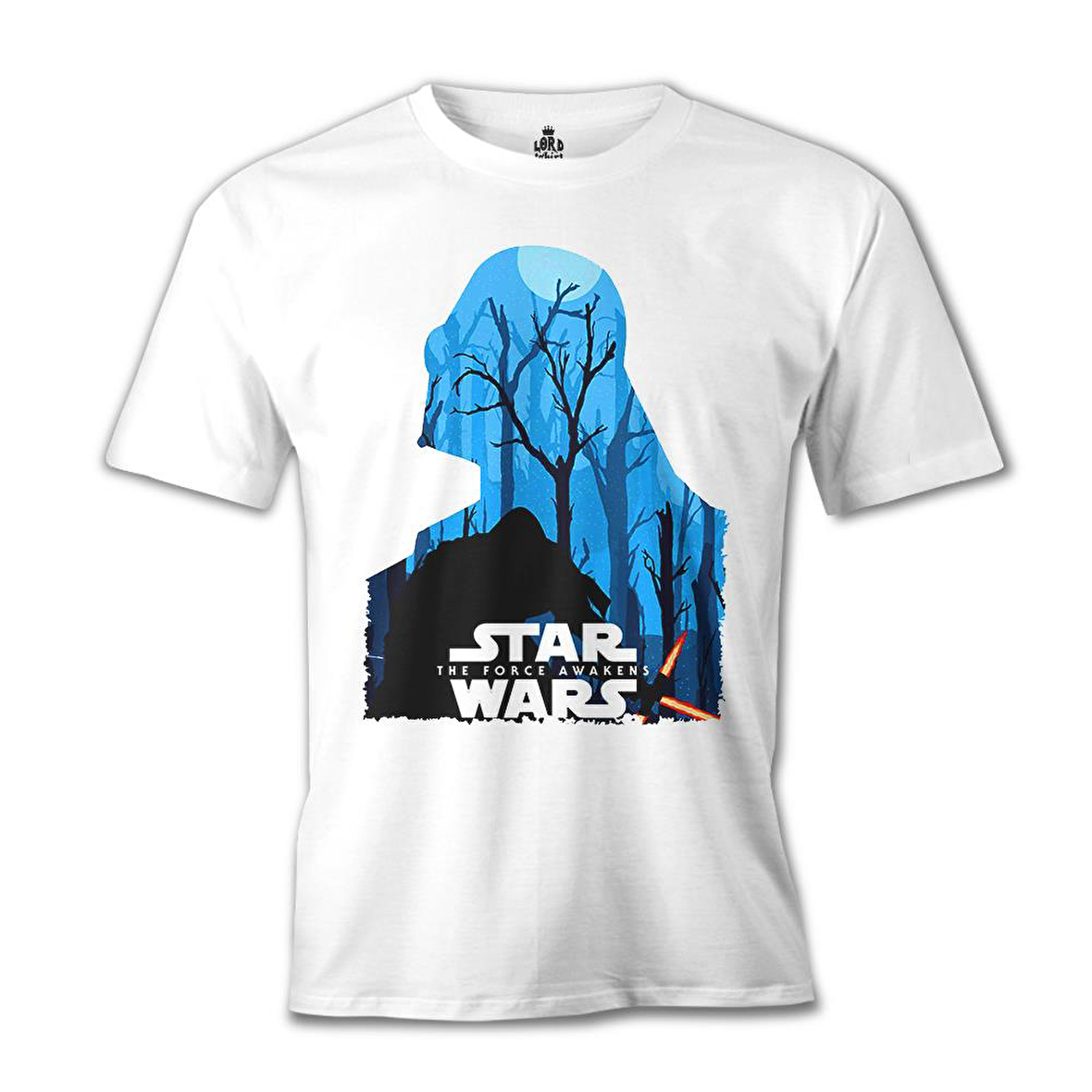 Star Wars - The Force Awakens 2 Beyaz Erkek Tshirt