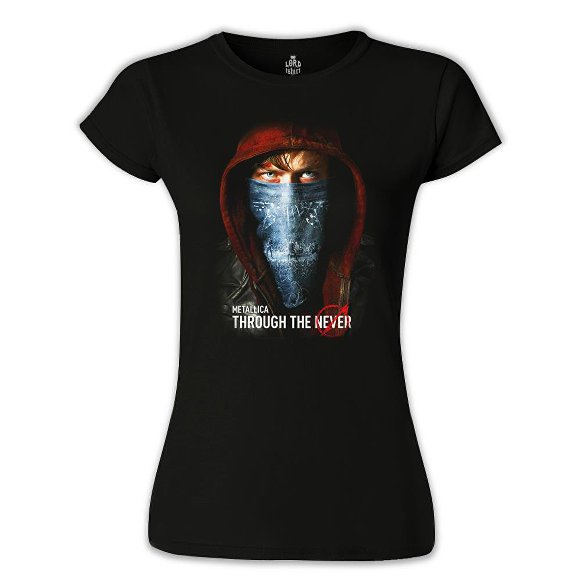 Metallica - Through The Never Siyah Kadın Tshirt