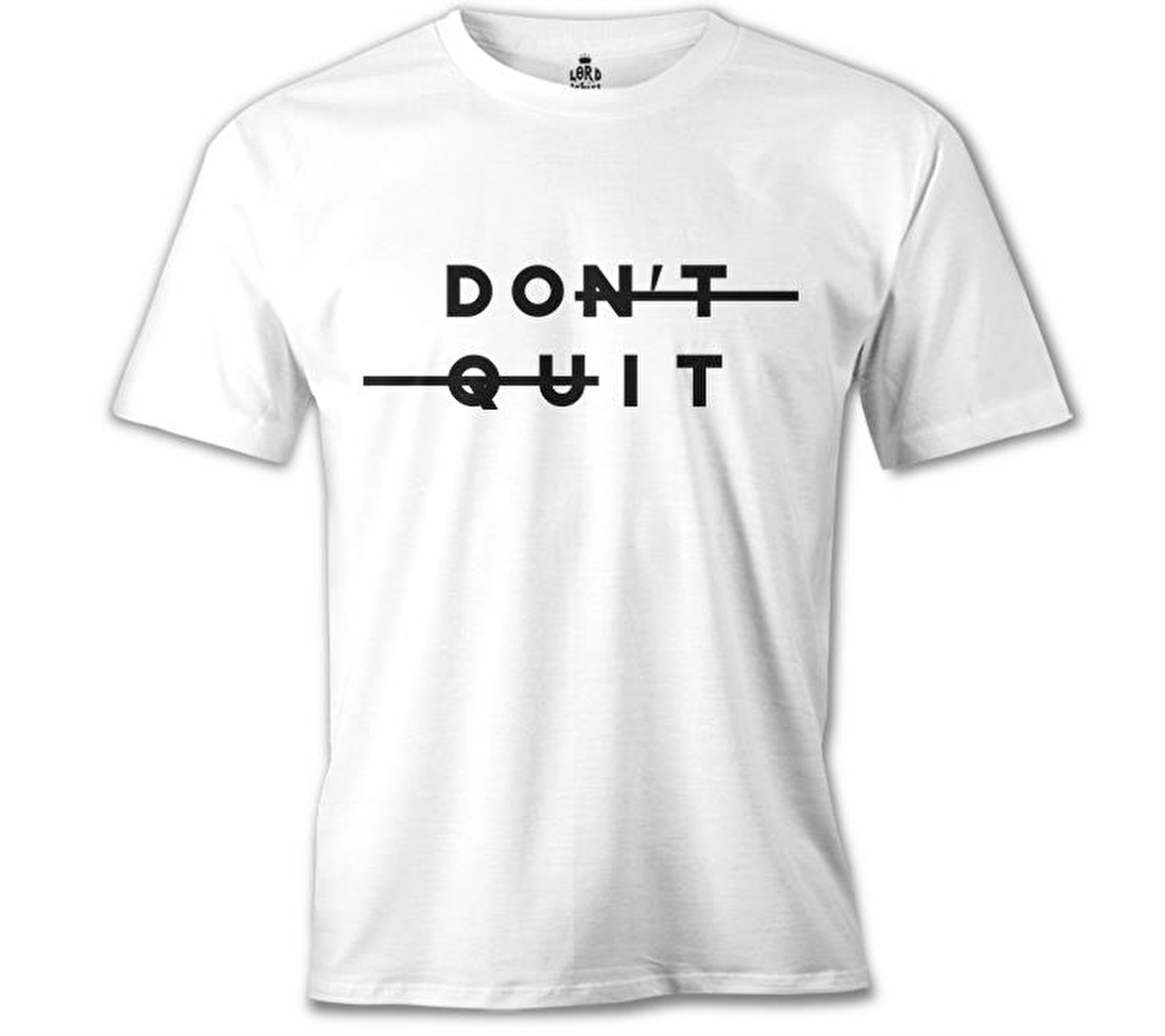 Don't Quit - Do It Beyaz Erkek Tshirt
