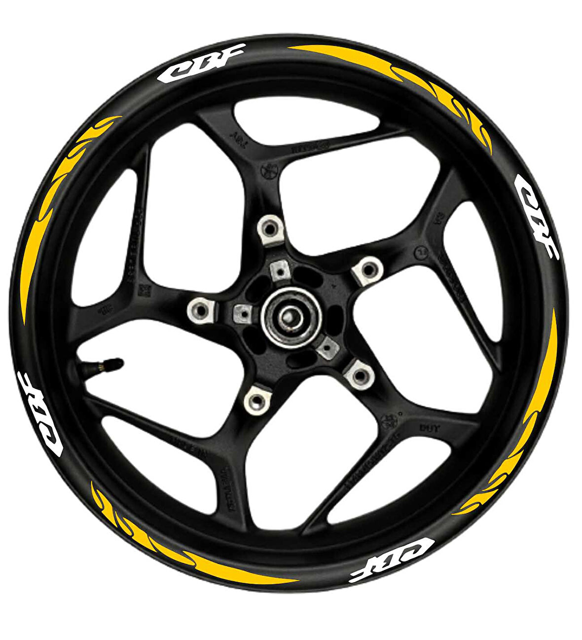 mixgiftzCbf Beyaz yazılı  turuncu reflektif pençe şeritli