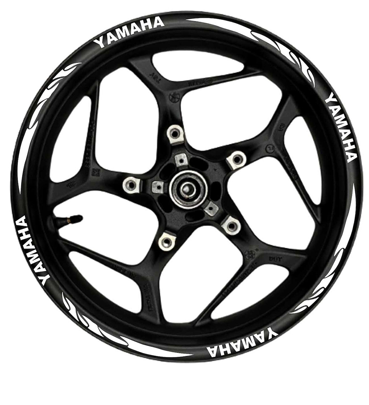 mixgiftzYamaha Beyaz yazılı  beyaz pençe şeritli