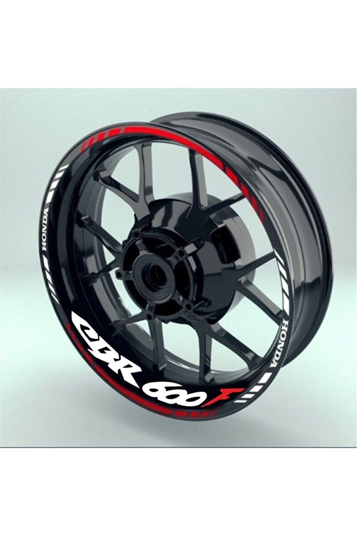 mixgiftzHonda CBR 600F İç DışJant Şeridi Sticker Etiket Modeli