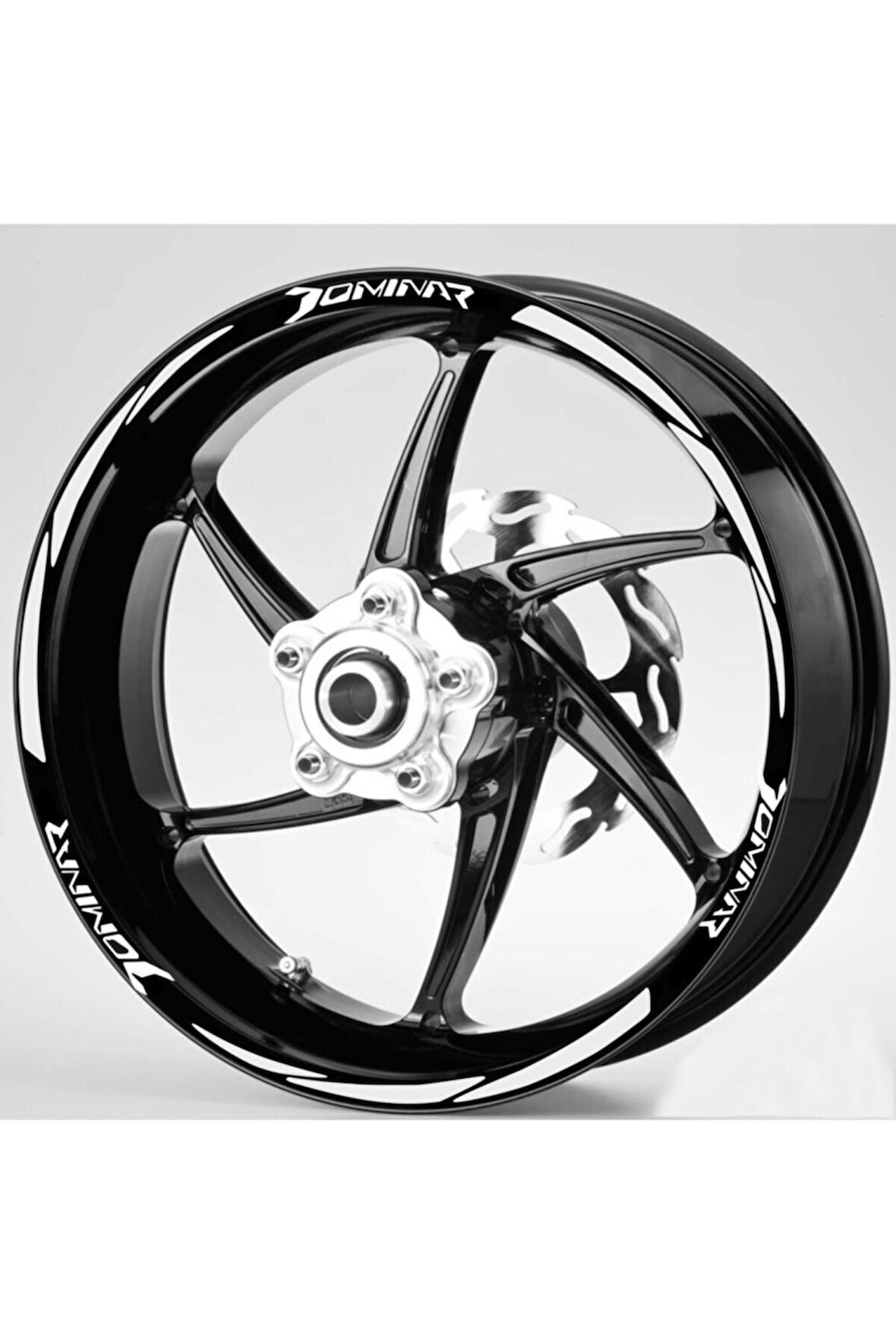 mixgiftzJant Şeridi Bajaj-Dominar Uyumlu Beyaz-Beyaz Sağ-Sol/Ön-Arka