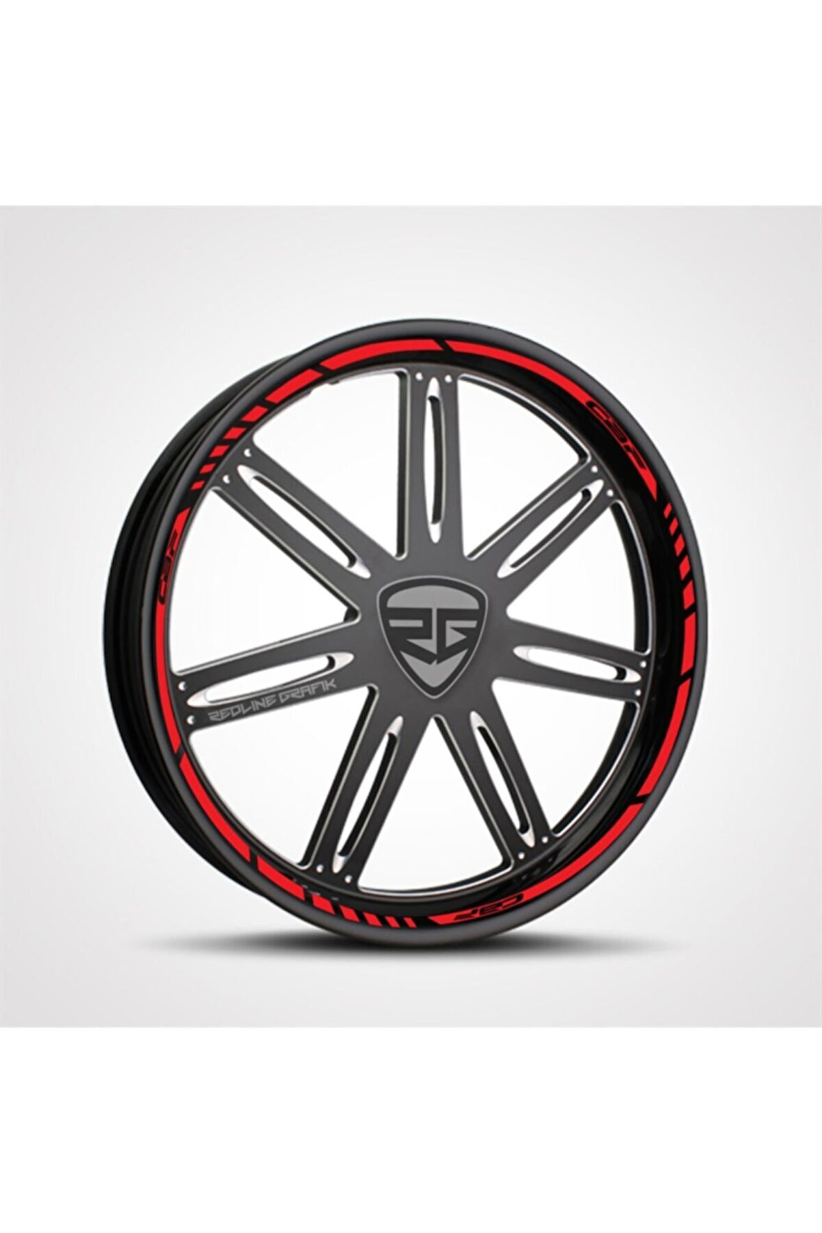 mixgiftzJant Şeridi Honda Cbf Uyumlu 150 Kırmızı Sağ-Sol/Ön-Arka