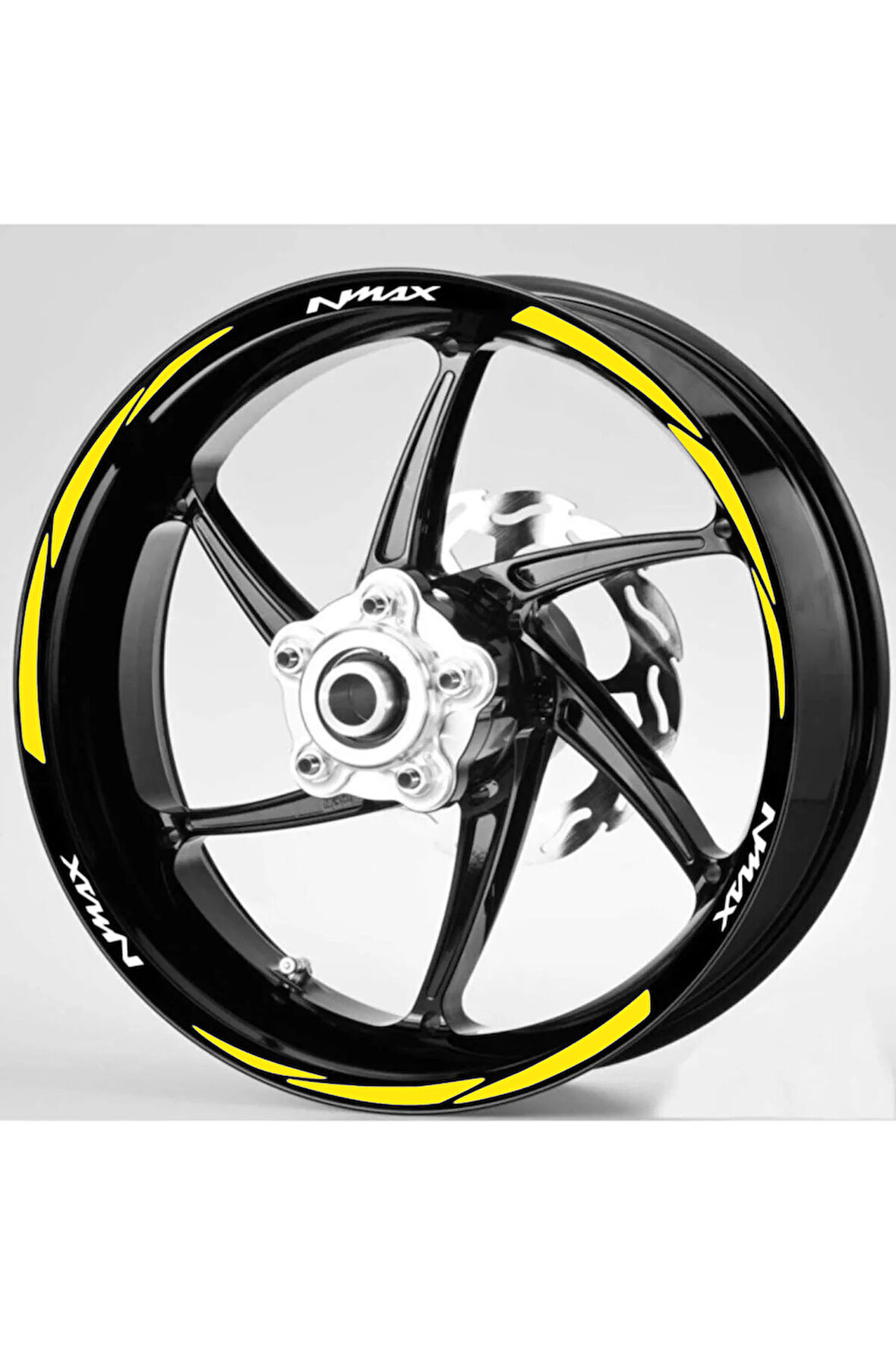 mixgiftzJant Şeridi Sarı Nmax Yazılı Sağ-Sol/Ön-Arka