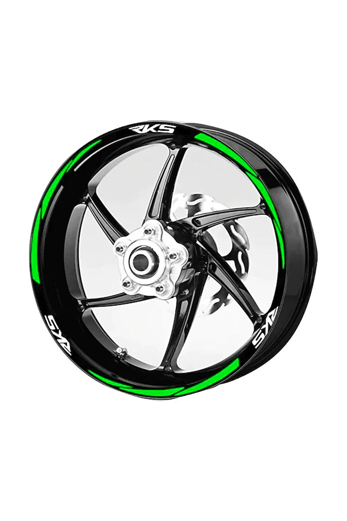 mixgiftzJant Şeridi Yeşil Reflektifli Rks Yazılı Sağ-Sol/Ön-Arka