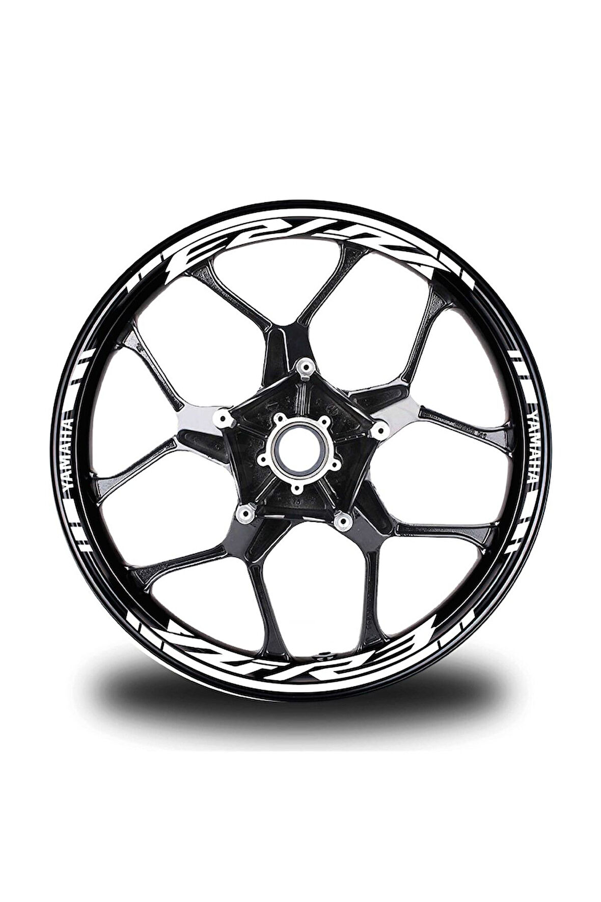 mixgiftzKoyu Sarı Yamaha R6 Takım Jant Sticker Etiket