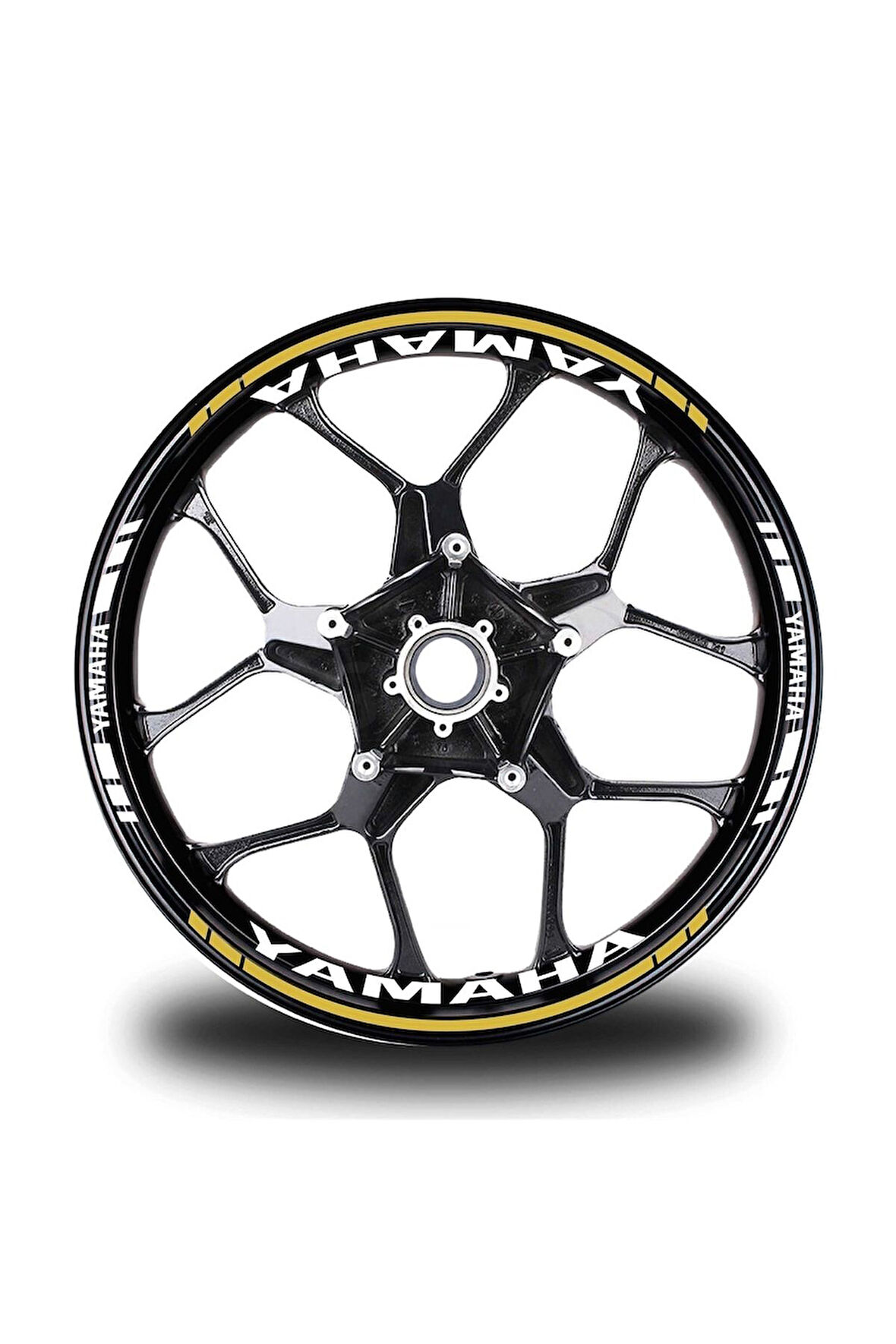 mixgiftzNeon Sarı Yamaha Mt 10 Sp Takım Jant Sticker Etiket