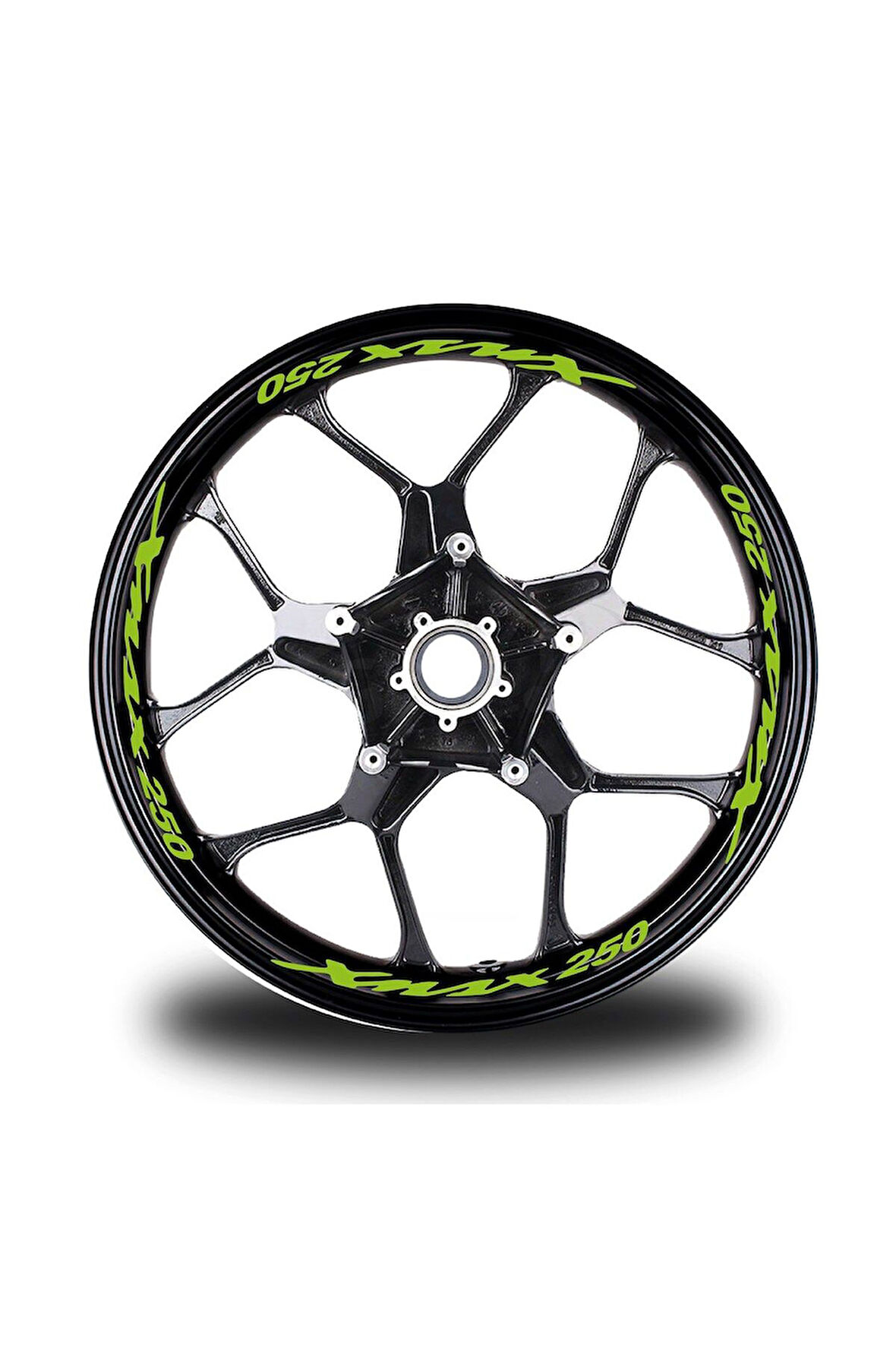 mixgiftzXmax 250 Yazılı 16Lı Jant İçi Yazı Sticker Etiket