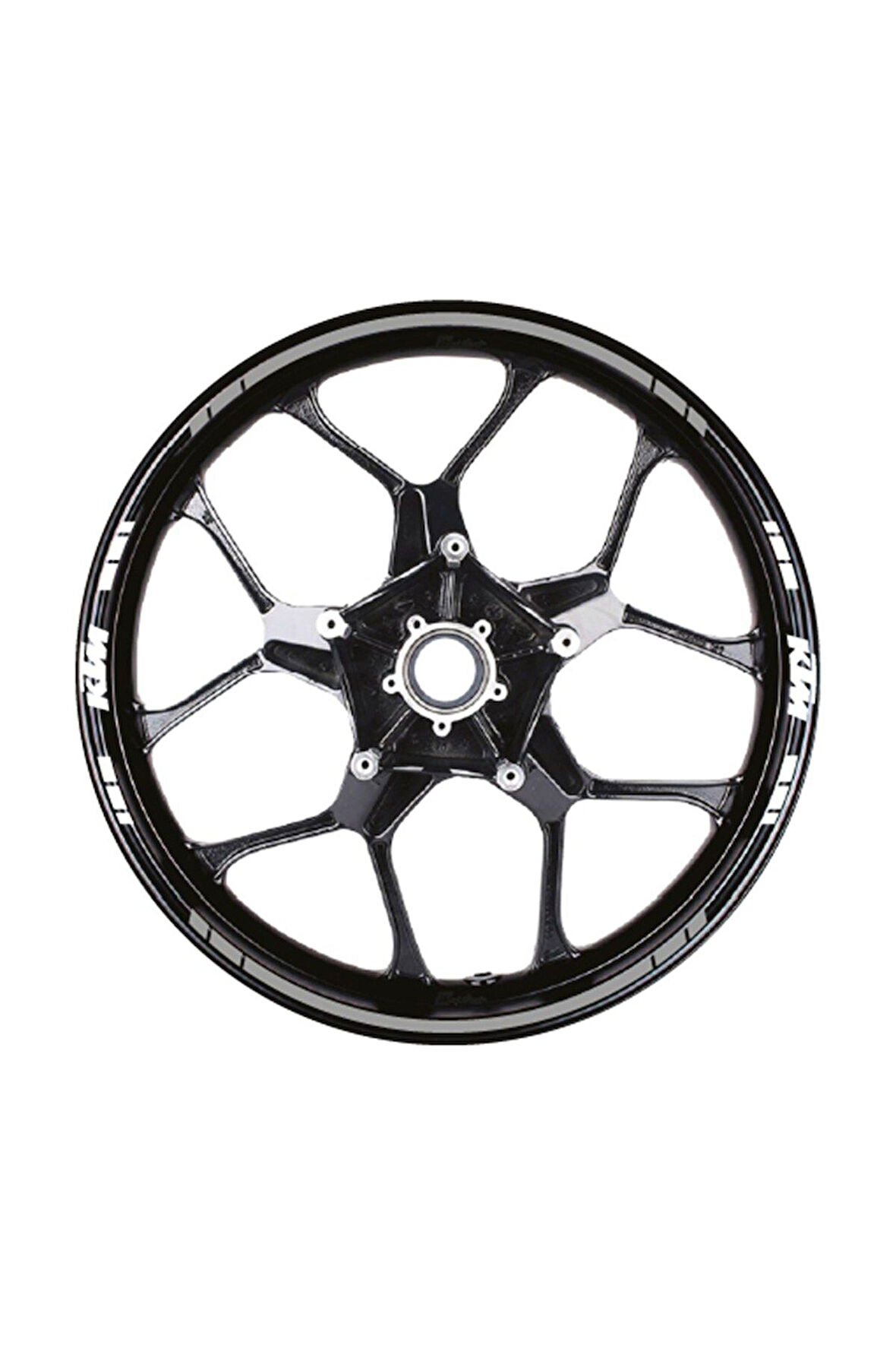 mixgiftzKtm Yazılı Dış Jant Sticker Modeli