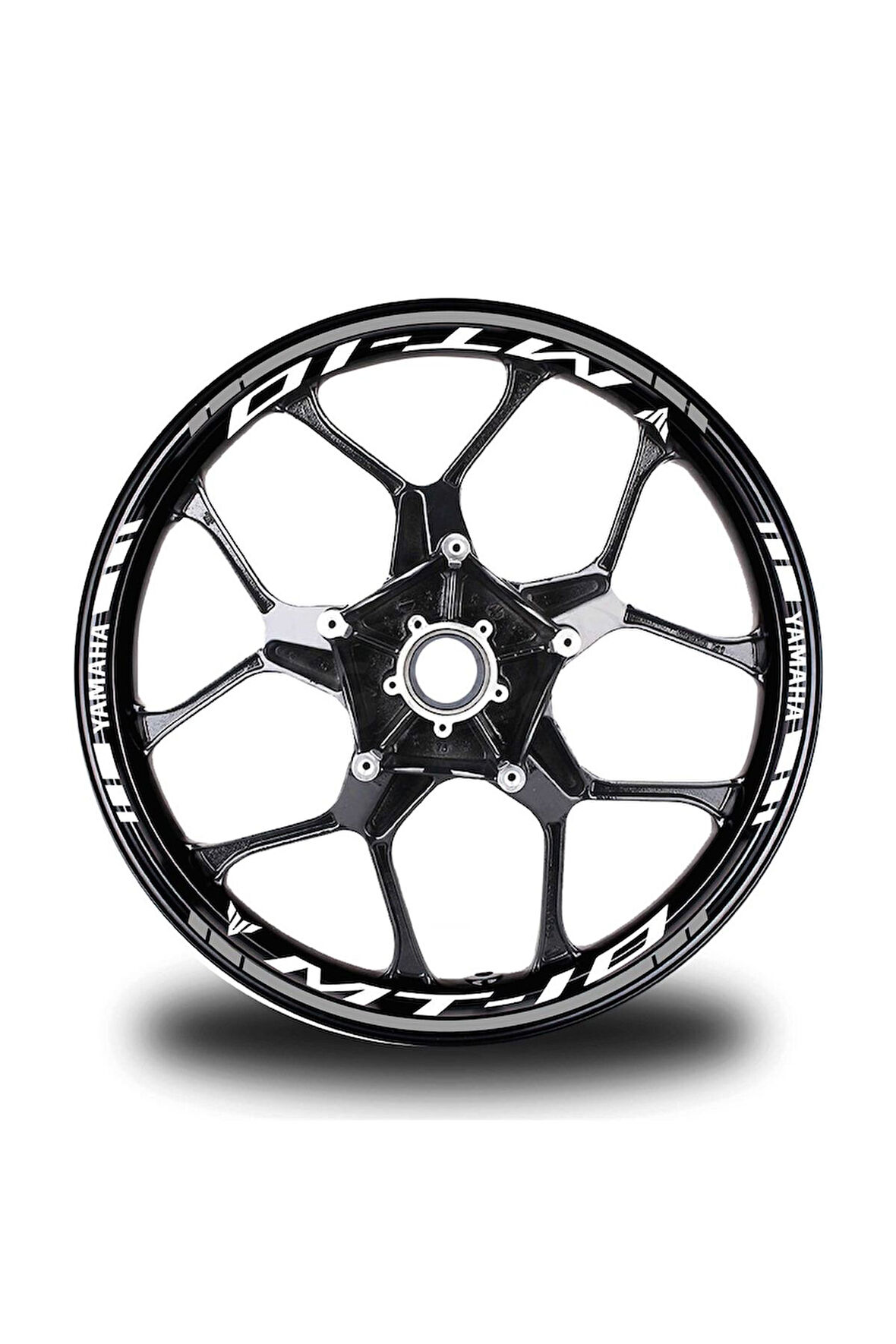 mixgiftzKırmızı Yamaha R1m Takım Jant Sticker Etiket