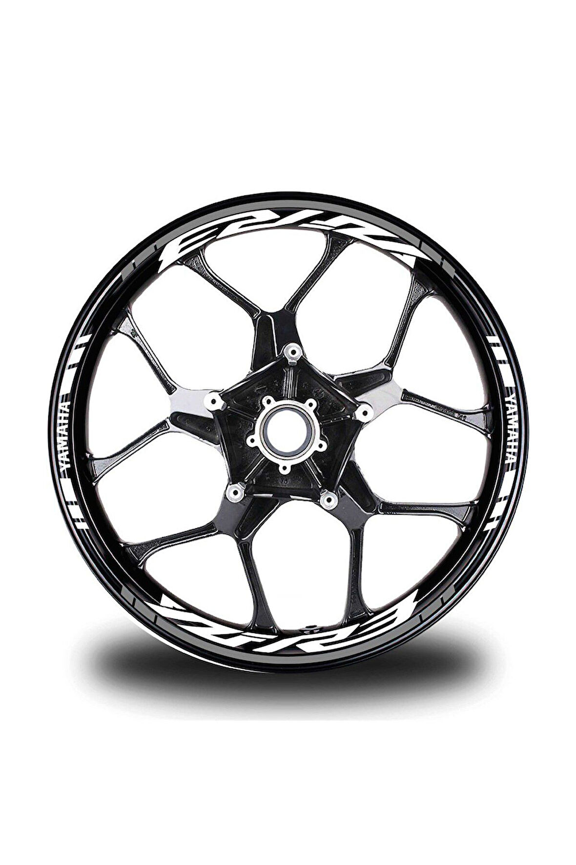 mixgiftzGri Yamaha YZF R3 Takım Jant Sticker Etiket