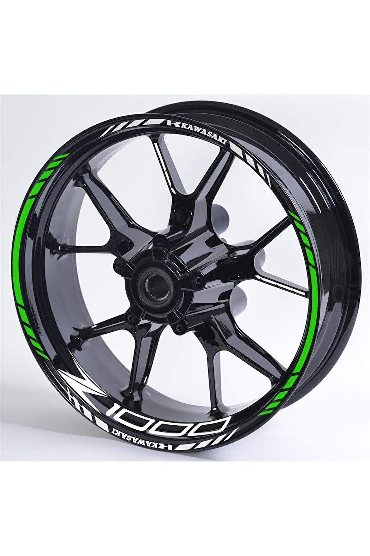 mixgiftzKawasaki Z1000 İç Dış Jant Sticker Tasarım