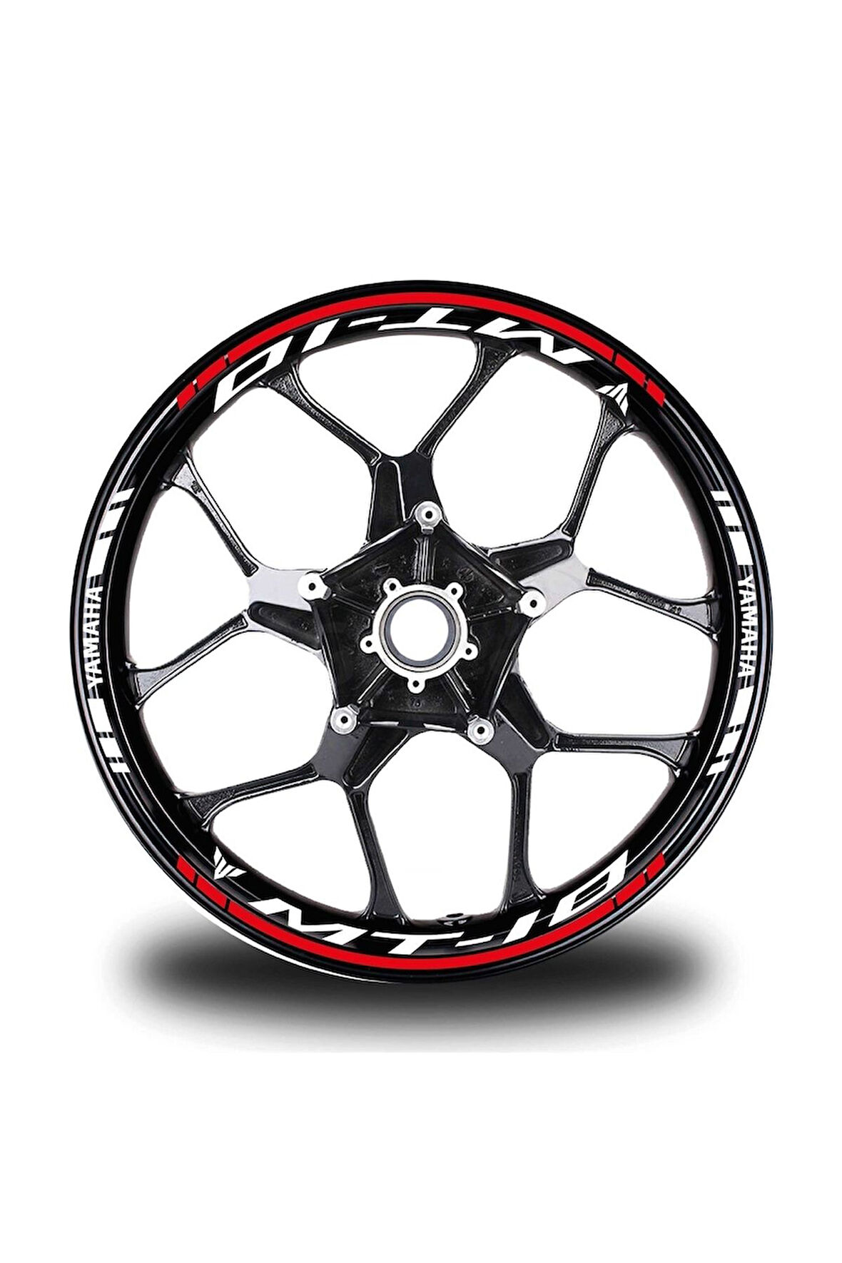 mixgiftzNeon Sarı Yamaha R1m Takım Jant Sticker Etiket