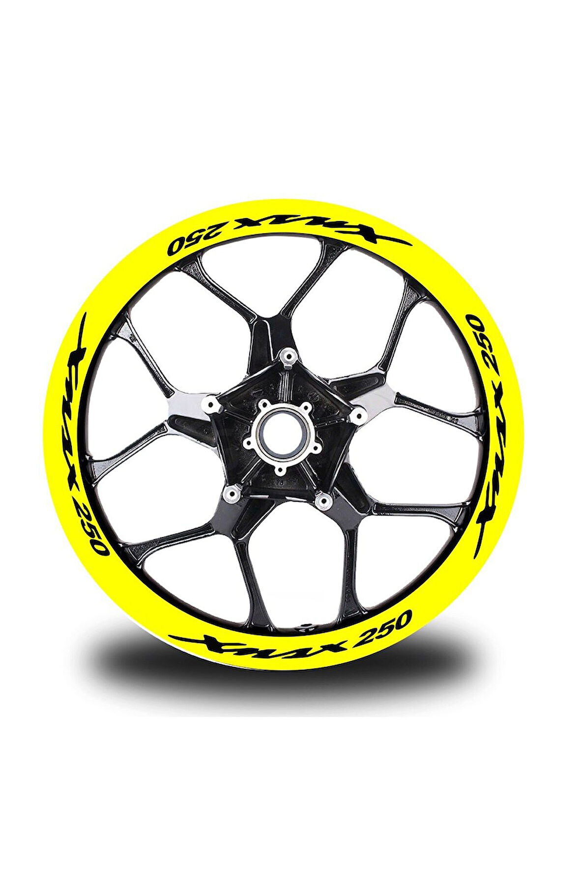 mixgiftzXmax 250 Yazılı 16Lı Jant İçi Yazı Sticker Etiket