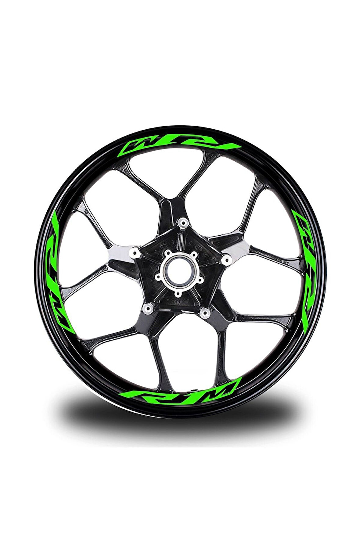 mixgiftzGri Yamaha Takım Jant Sticker Etiket