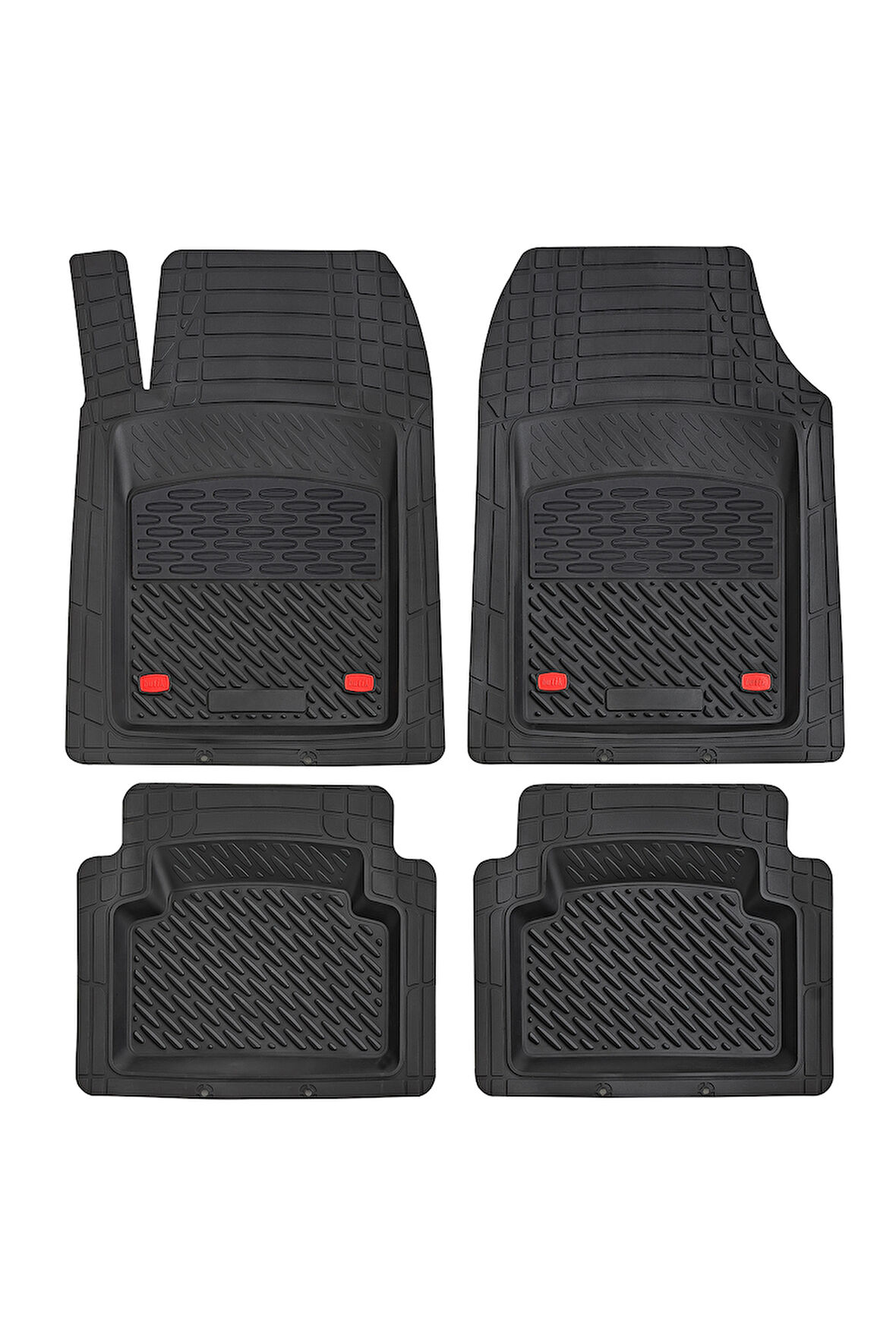 Mercedes C Uyumlu 3D Havuzlu Paspas Takımı Safir Siyah