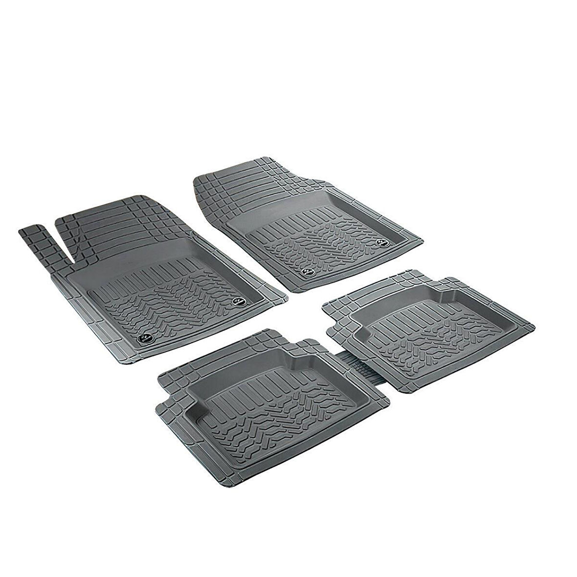 Promats Renault Clio 3 Profesyonel Paspas Gri Havuzlu