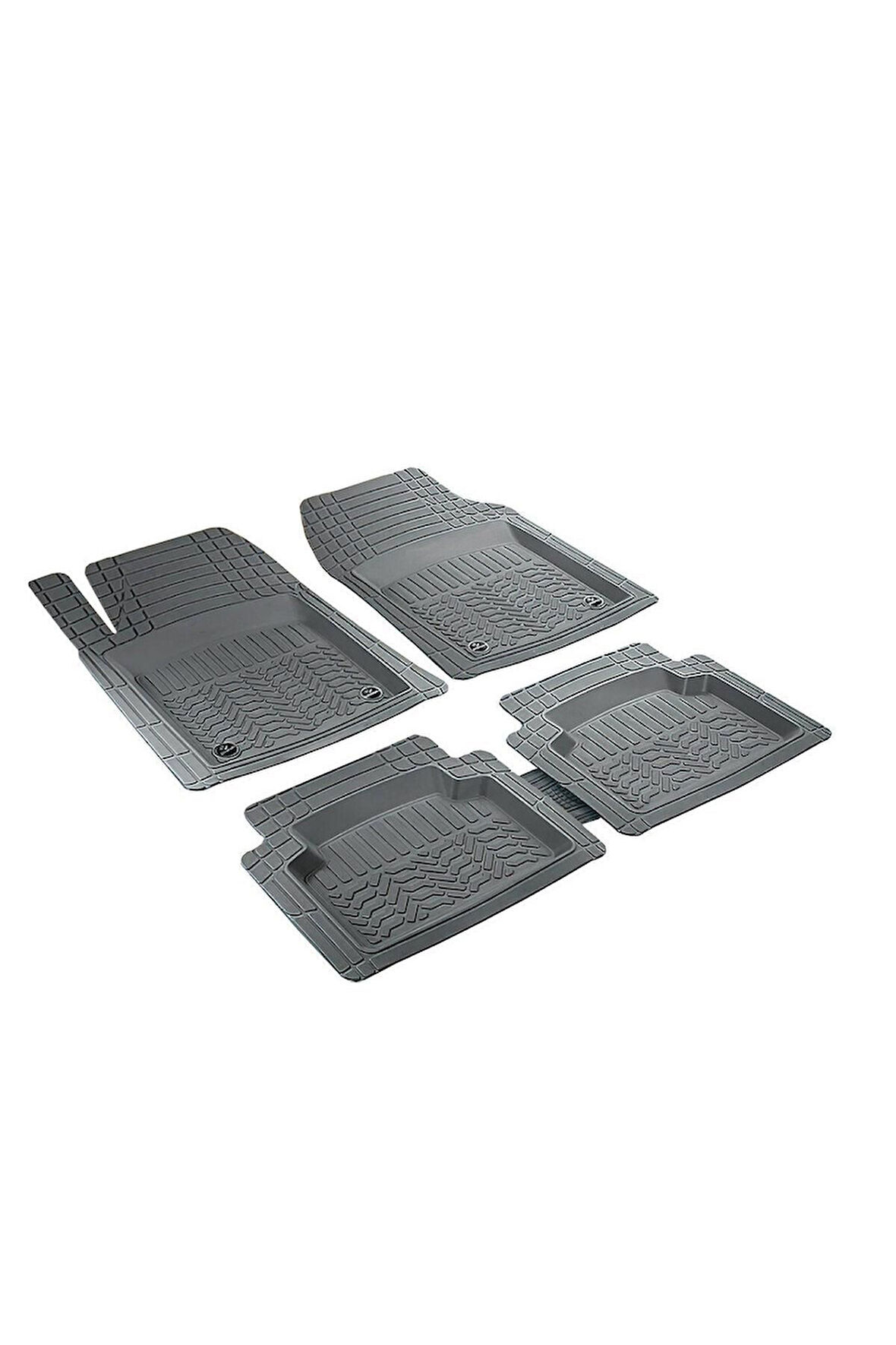 Citroen Nemo Uyumlu 3D Havuzlu Paspas Profesyonel Gri