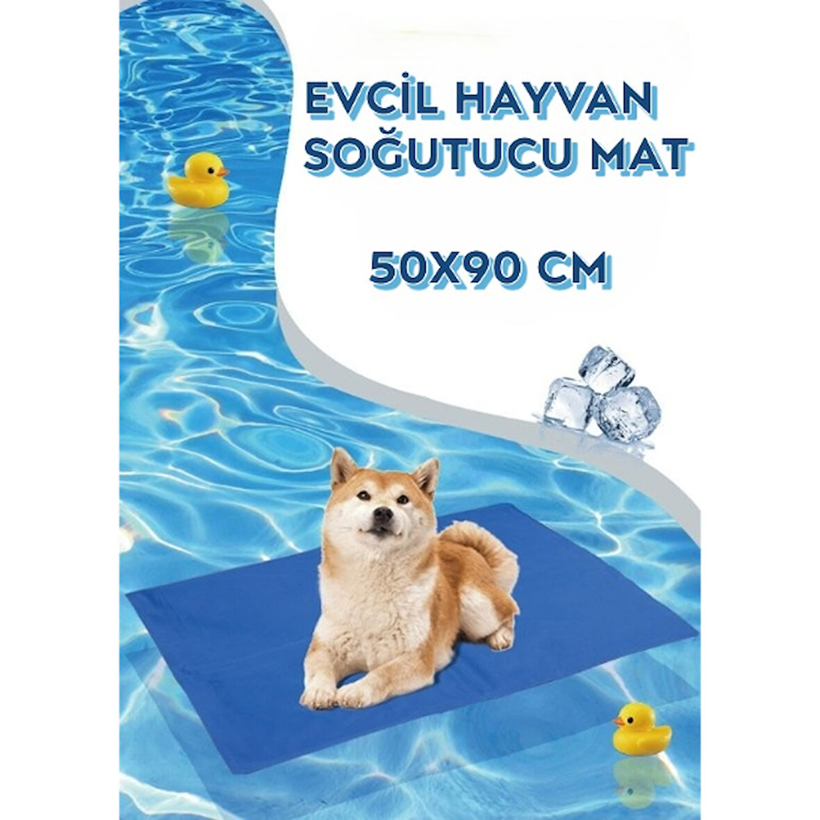 Evcil Hayvan Soğutucu Yatak Mat 50x90 cm