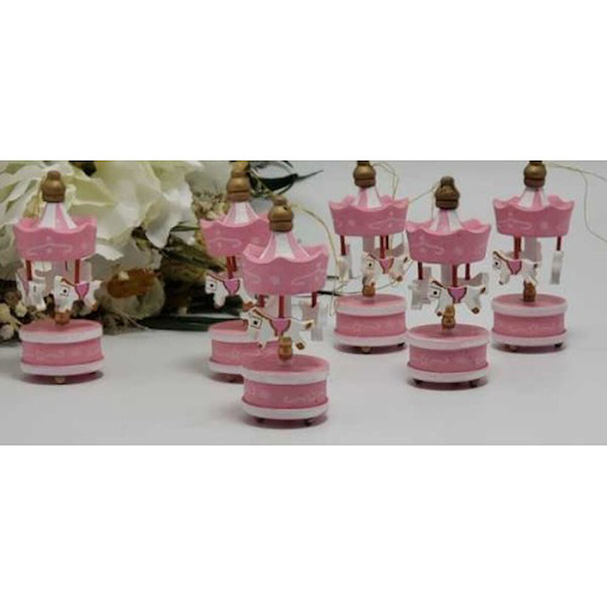 6'lı Ufak Atlı Karınca Açık Pembe