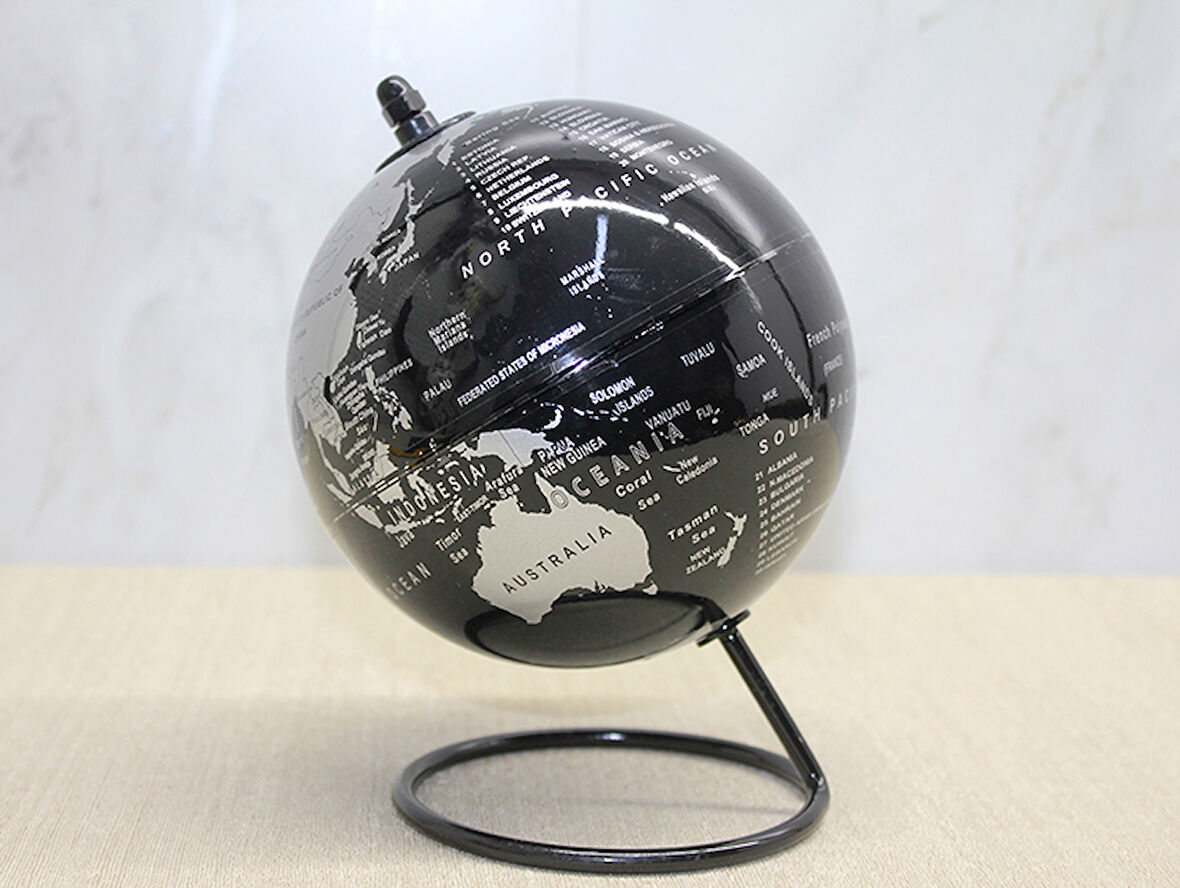 Dekoratif Masa Üstü Dünya Küre Alk3587