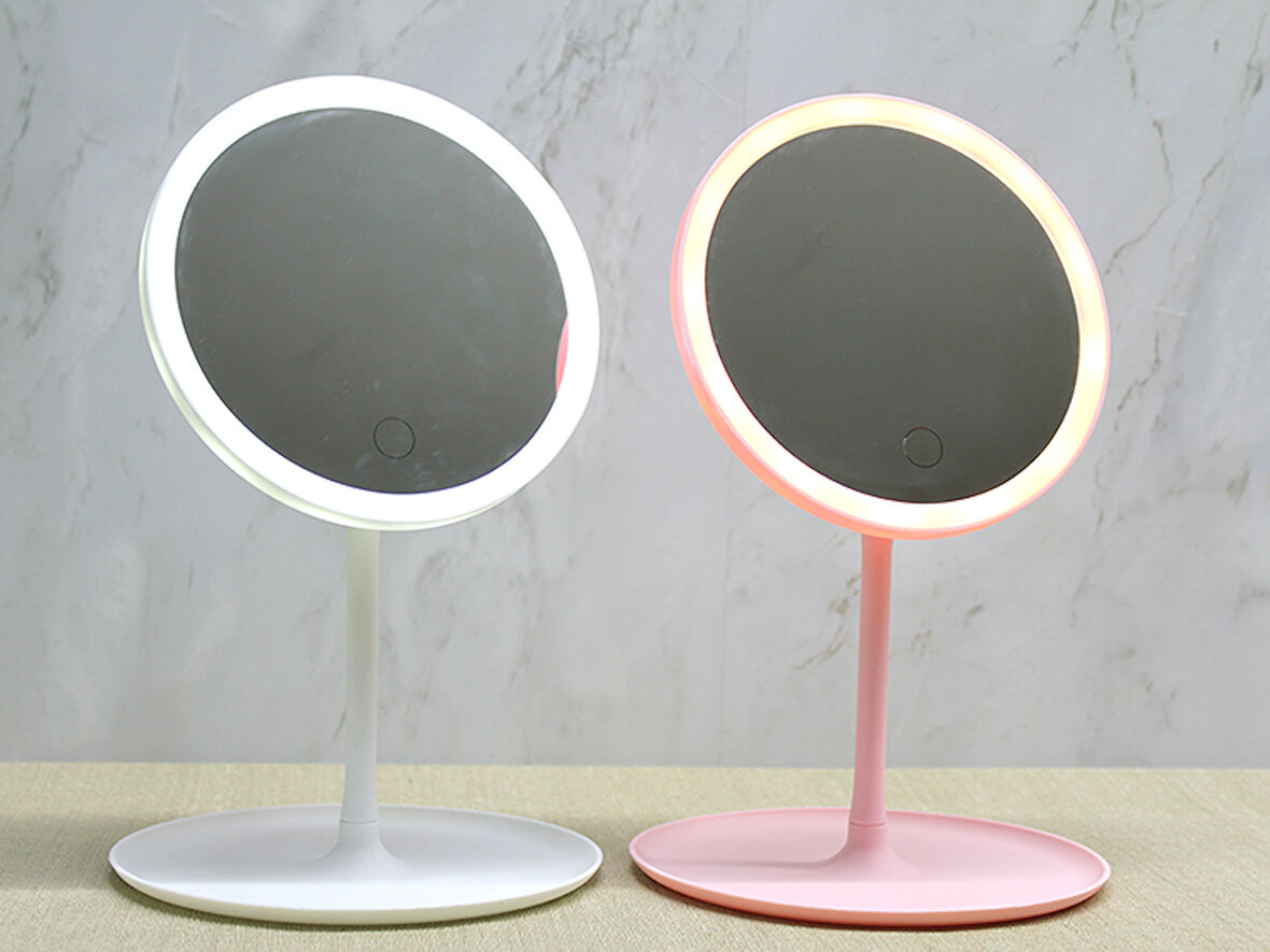 Yuvarlak Ledli Makyaj Aynası Alk4909