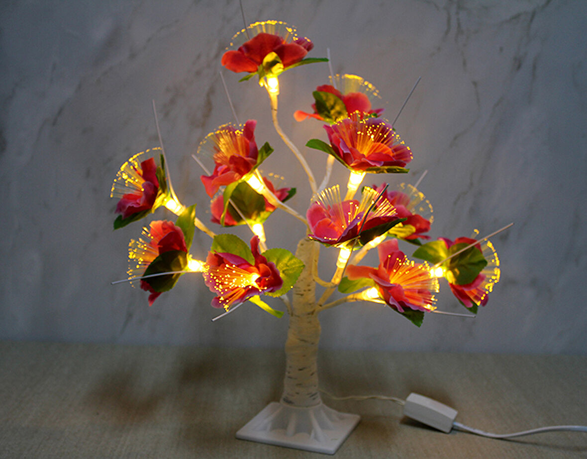 Dekoratif Ledli Çiçek Alk1734