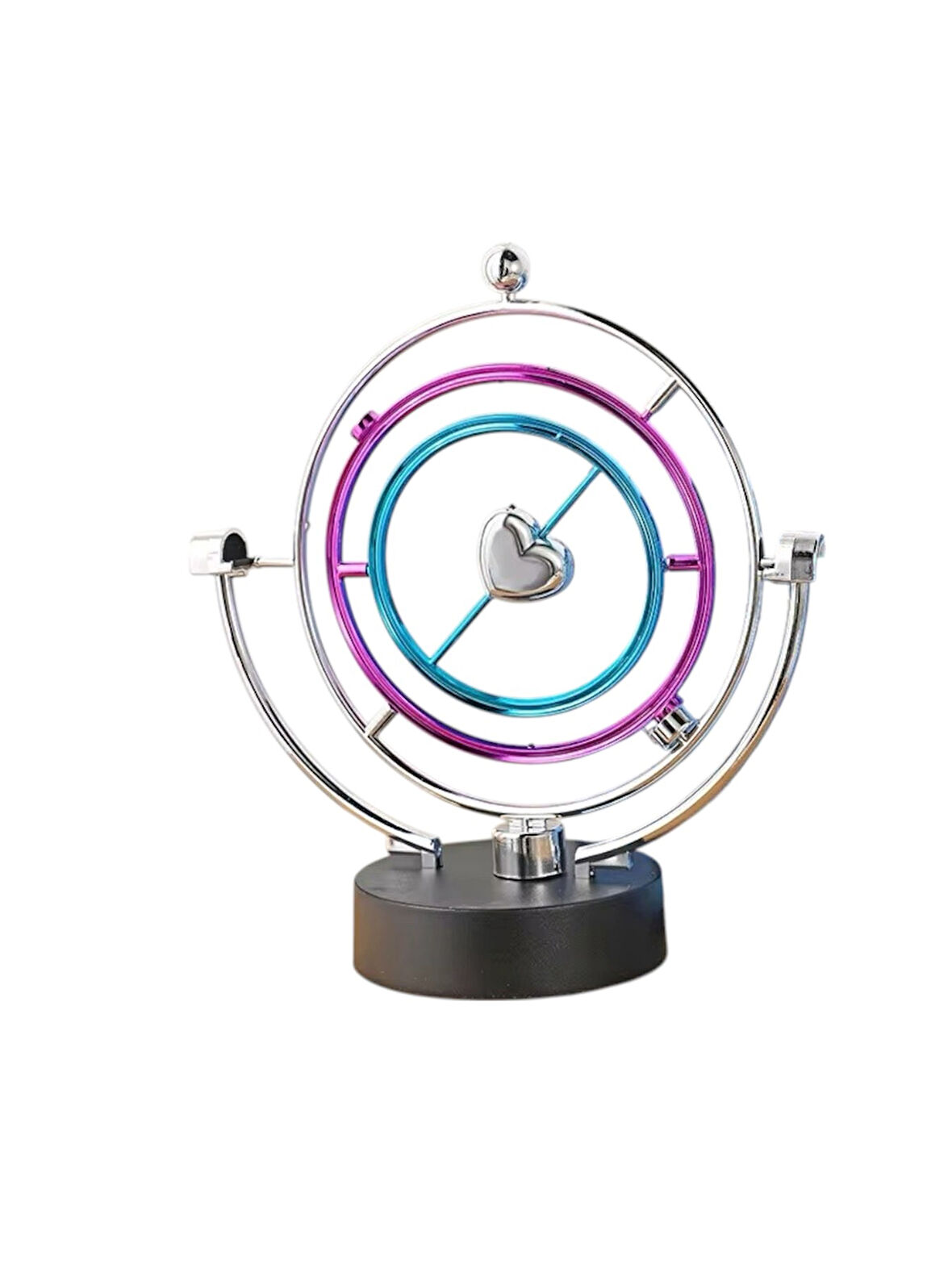 Manyetik Newton Sarkaç Oyuncağı – Sürekli Hareketli Kinetik Masaüstü Dekor