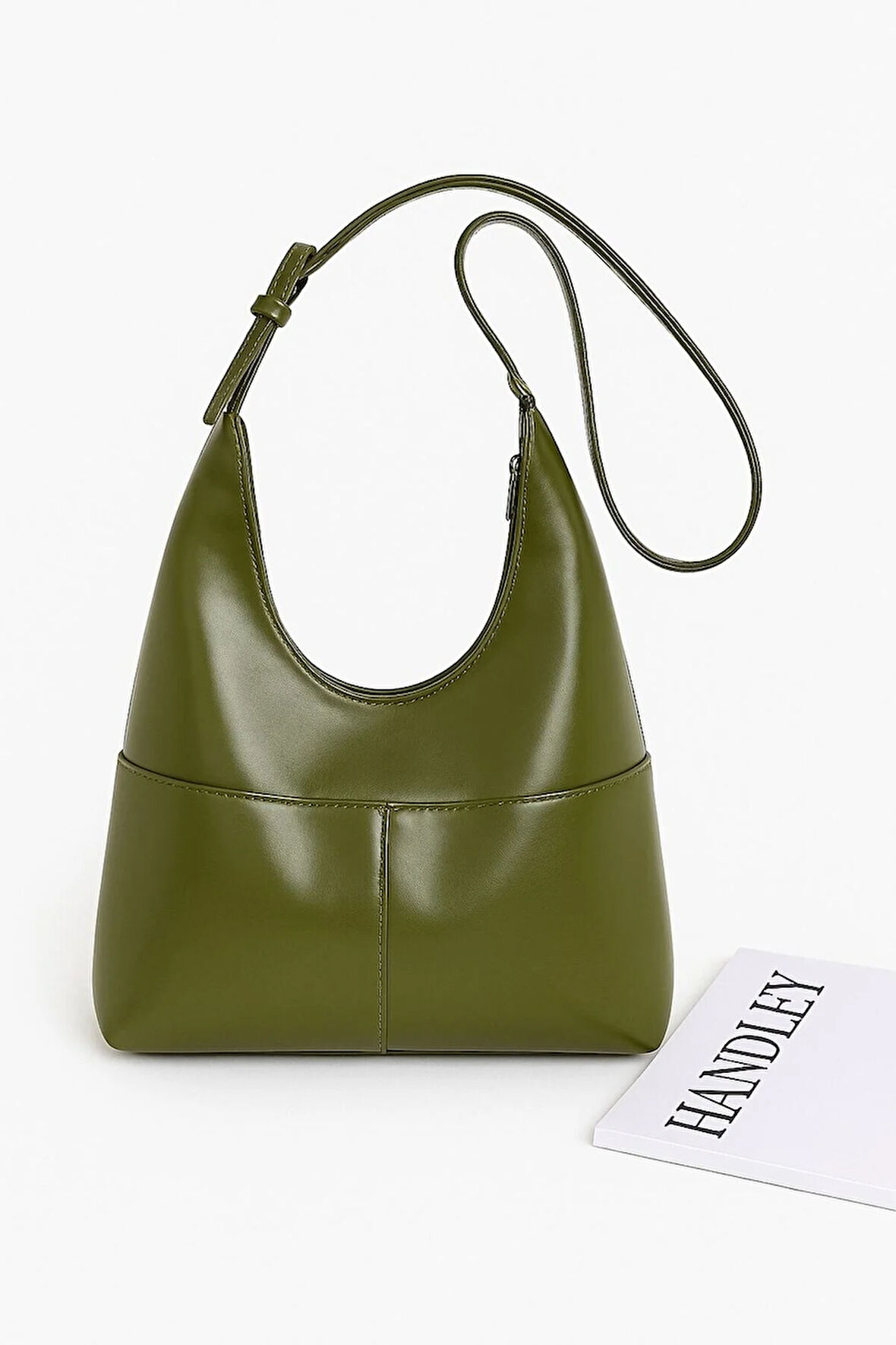 Lüks Parlak Deri Omuz Çantası – Yeni Sezon