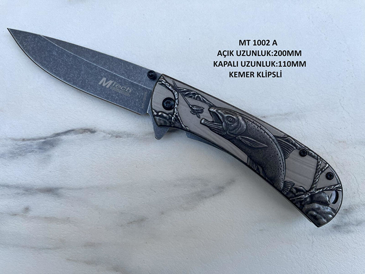 Mtech Mt-1002-A Katlanır Yarı Otomatik Çakı