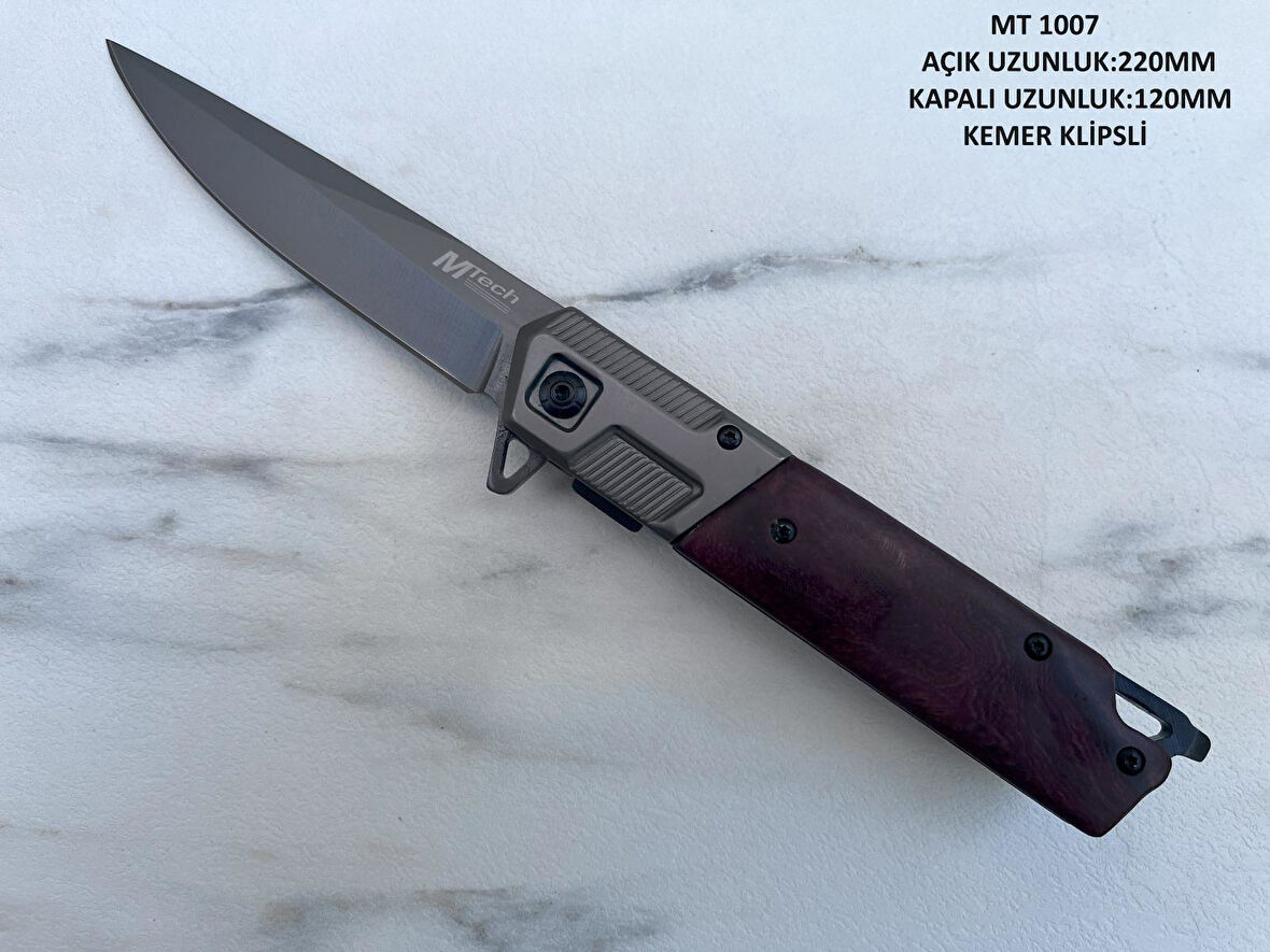 Mtech Mt-1007 Katlanır Yarı Otomatik Çakı