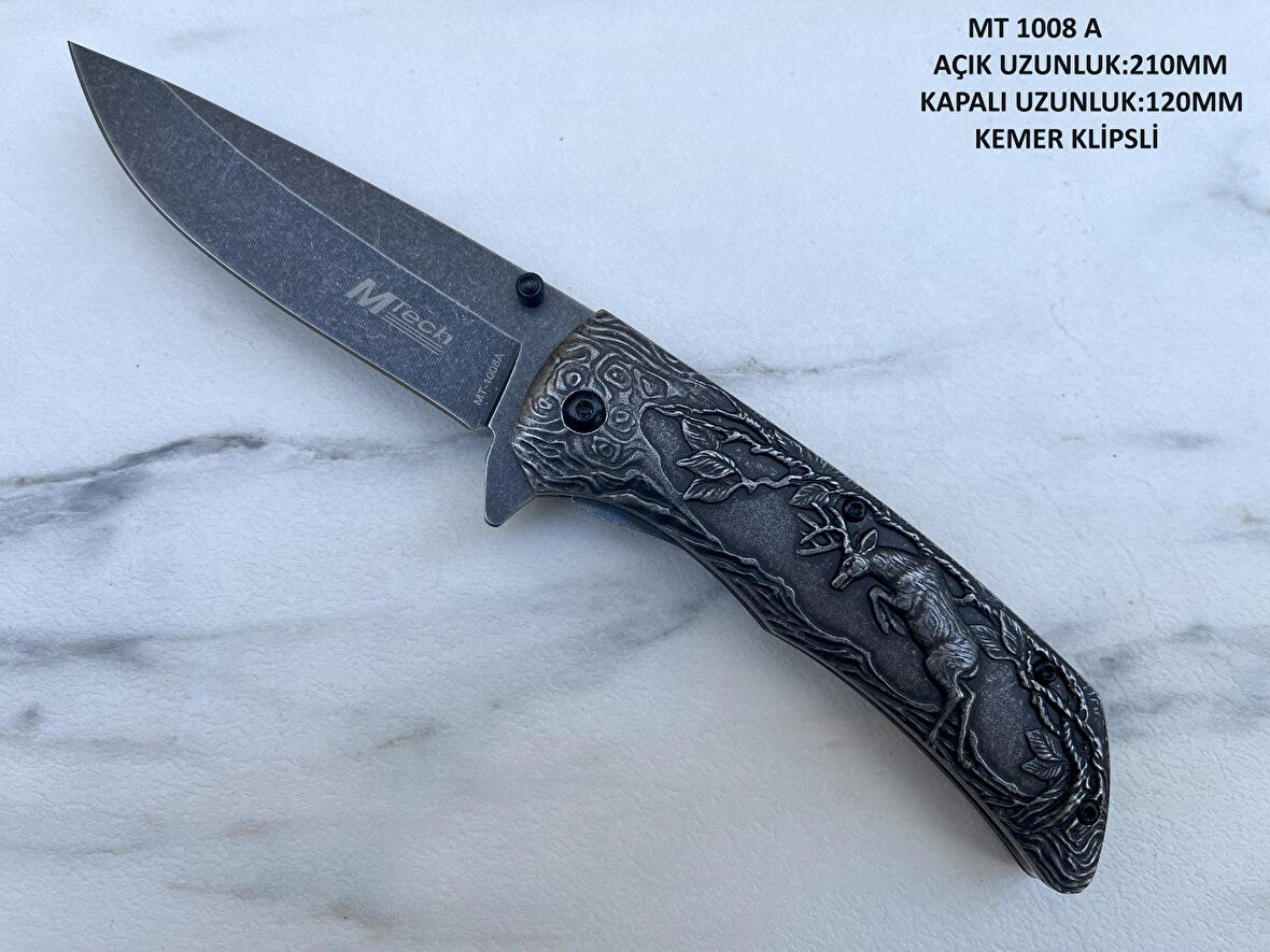 Mtech Mt-1008-A Katlanır Yarı Otomatik Çakı