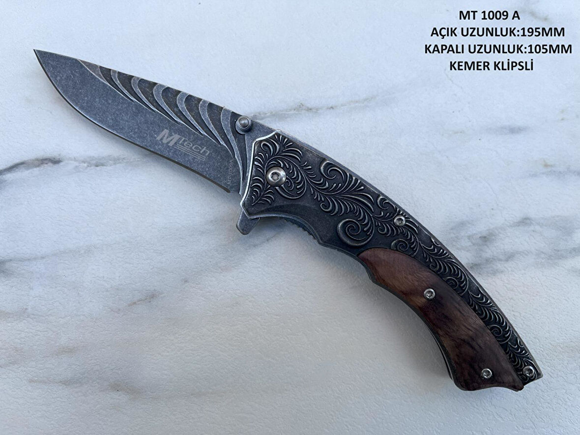 Mtech Mt-1009-A Katlanır Yarı Otomatik Çakı